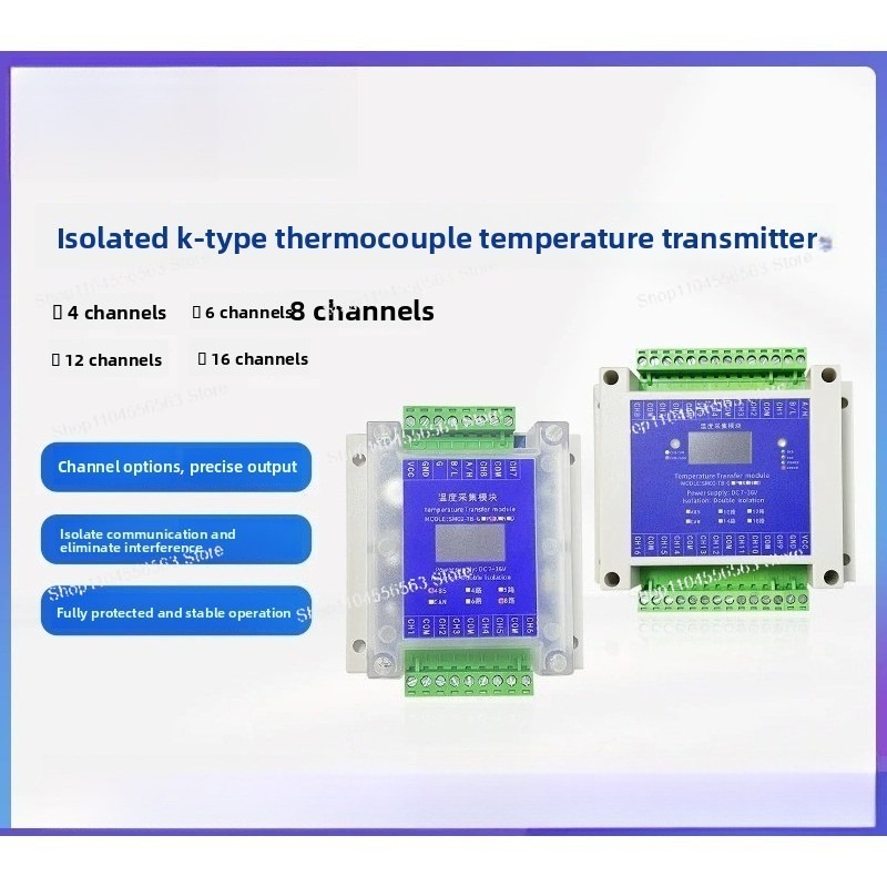 Multi-Channel PT100 & Type K T - Thermocouple Module K Type 评论和价格