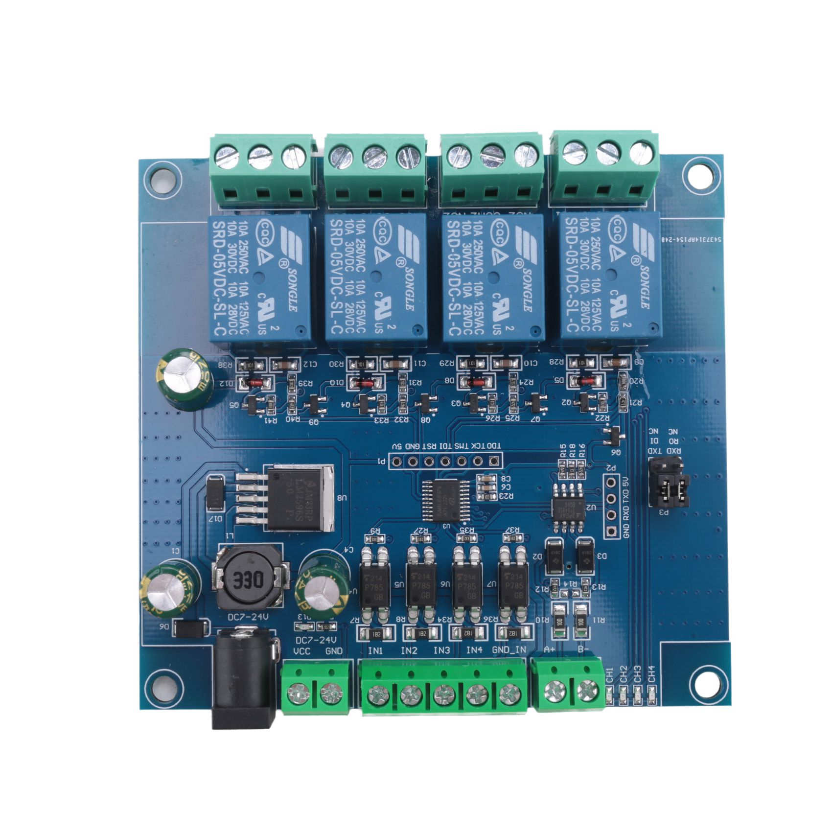 【A03R~】 Modbus Rtu 4 Ch Relay  - Relay Module 4 Channel 评论和价格