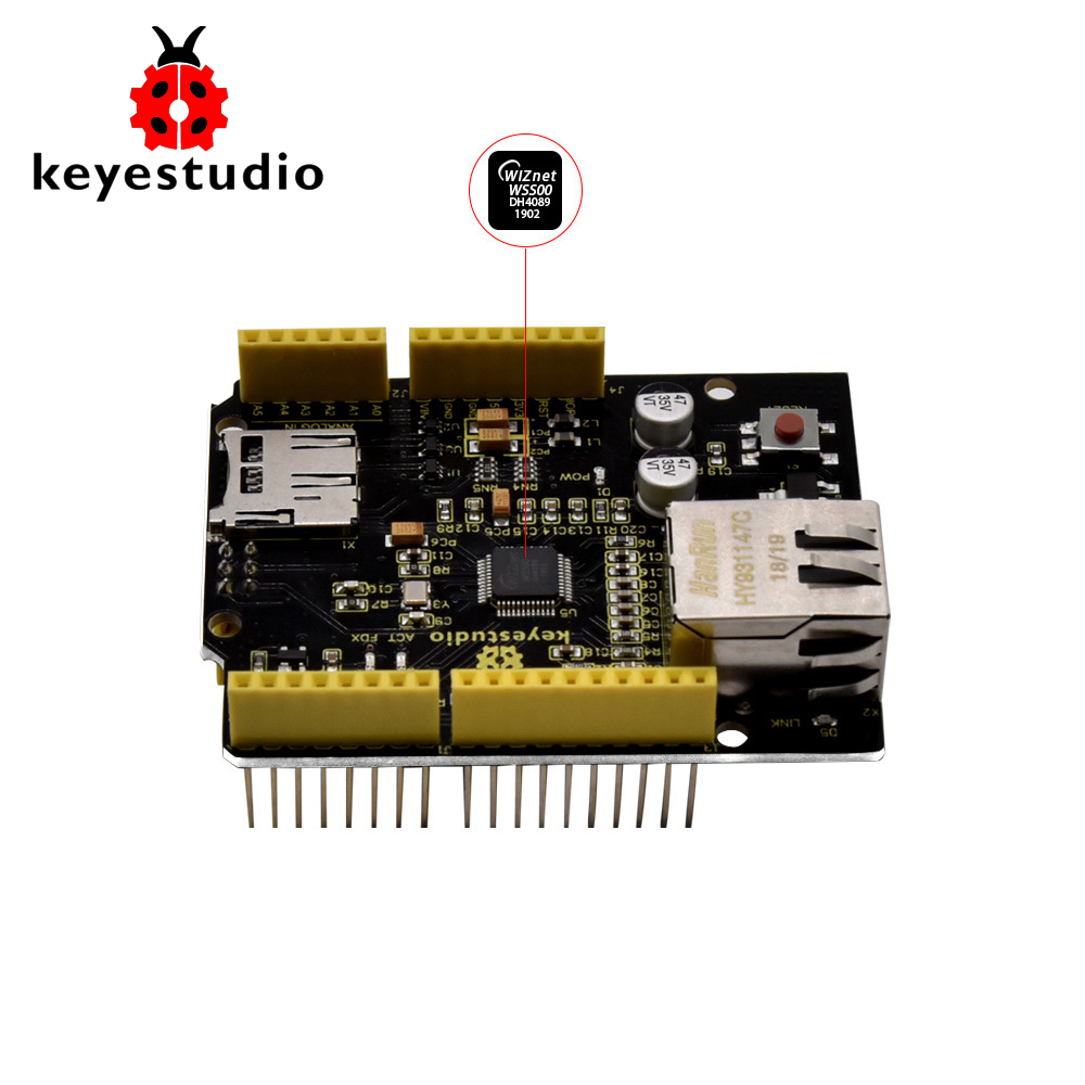 Keyestudio W5500 Ethernet Shie - Ethernet W5500 评论和价格