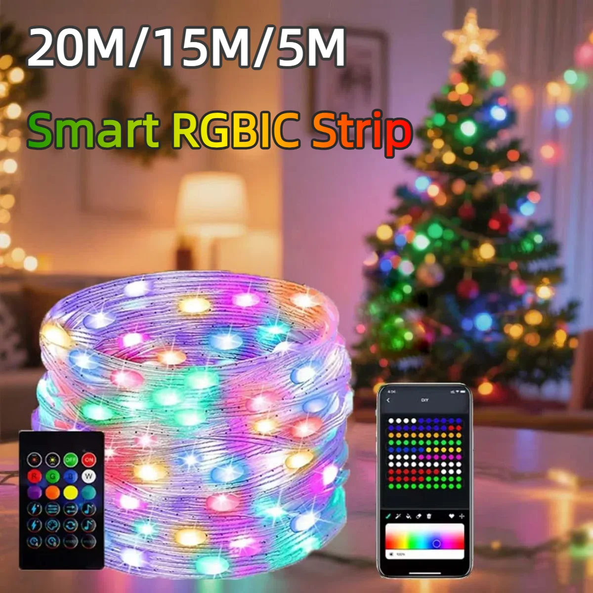20M/10M/5M Smart USB 5V LED St - Ws2812B 评论和价格