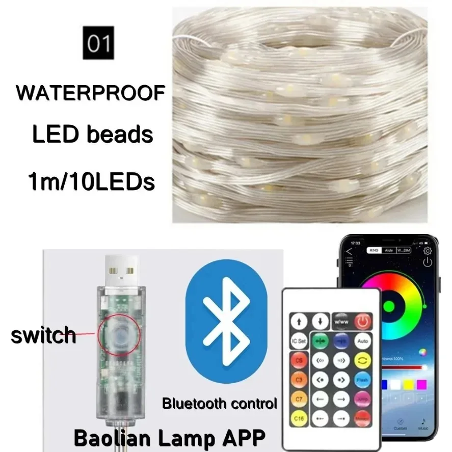 5-20m WS2812B RGB LED Fairy St - Ws2812B 评论和价格