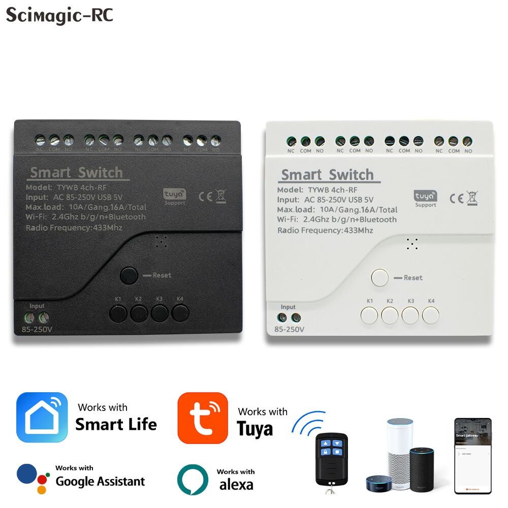 4CH Tuya Smart Wifi Switch Mod - Ir Remote Module 评论和价格