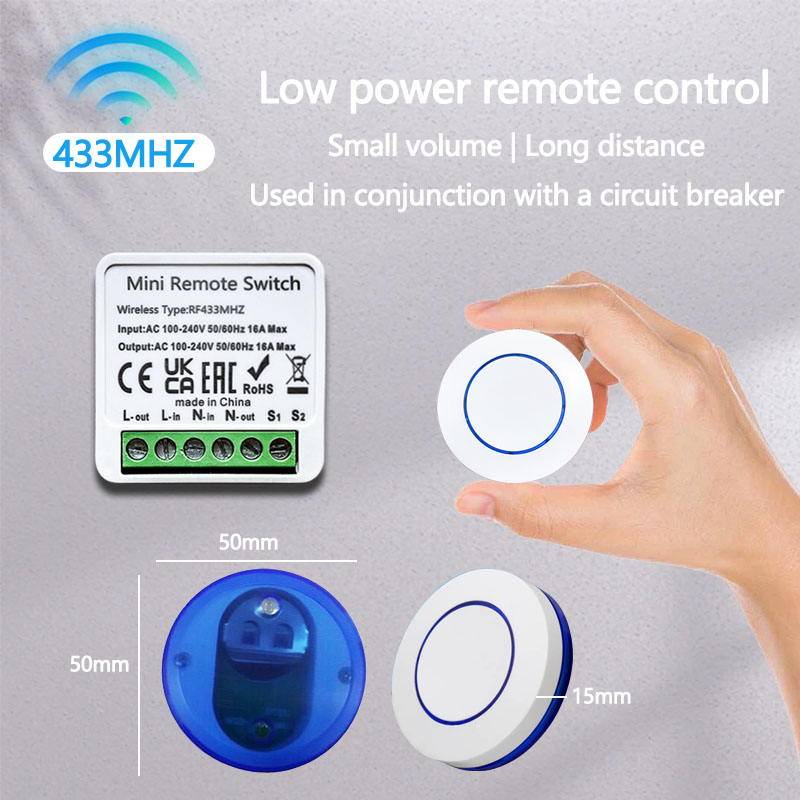 433HMz Wireless Light Switch 1 - Ir Remote Module 评论和价格