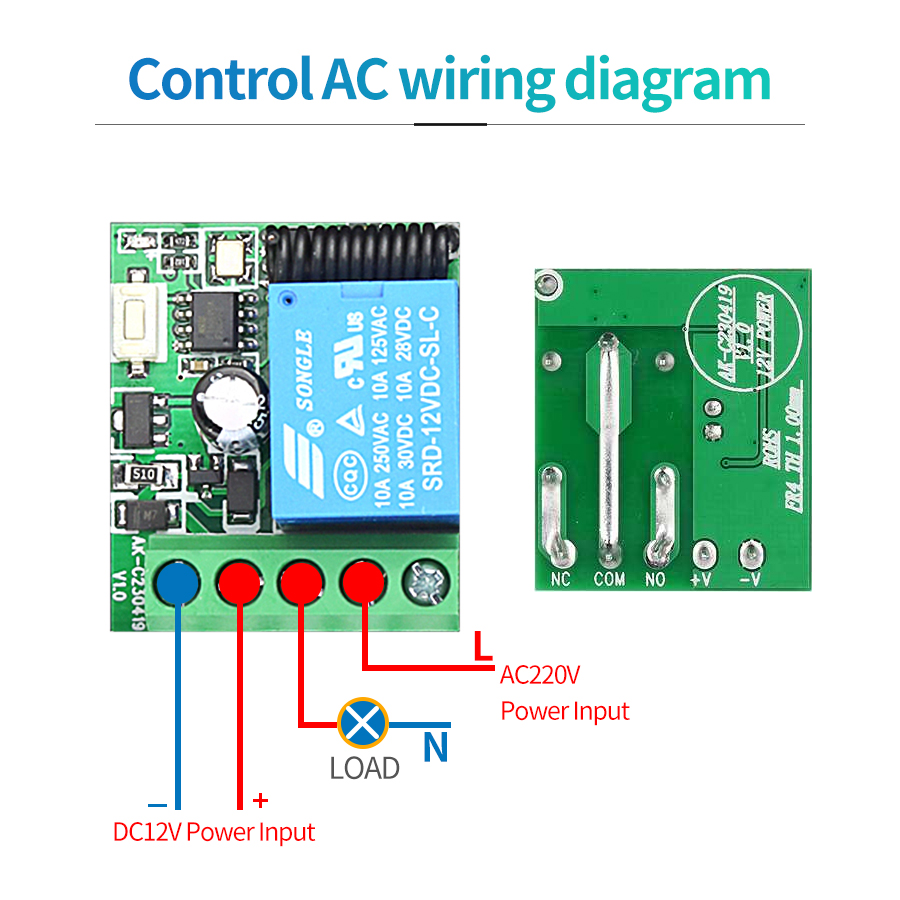 433MHz DIY Wireless Switch DC1 - Ir Remote Module 评论和价格