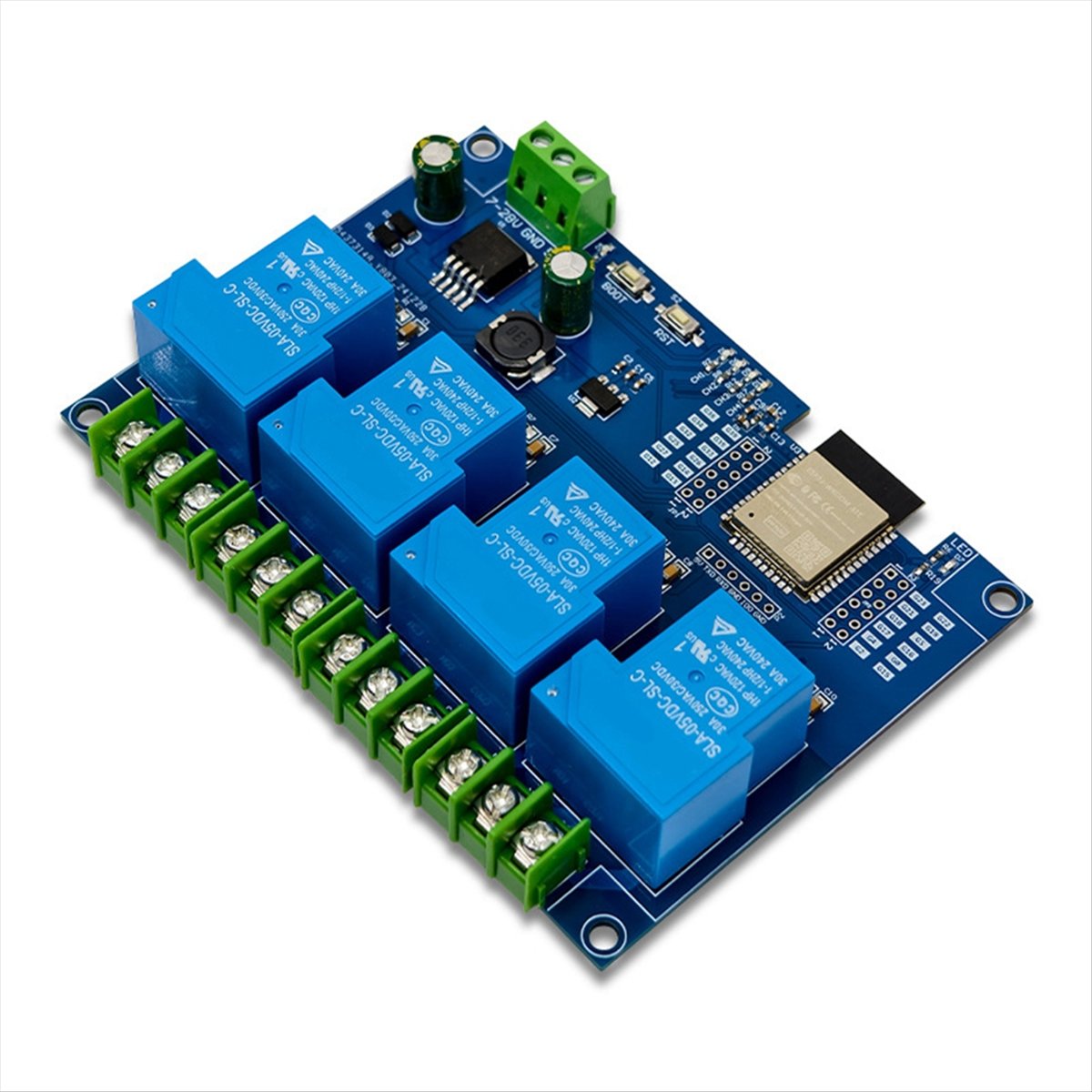 HDL 4 Channel Relay Module 30A - Relay Module 4 Channel 评论和价格